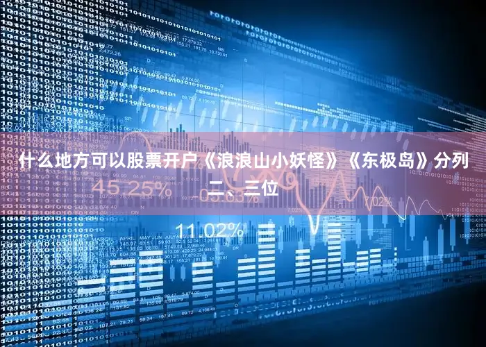 什么地方可以股票开户《浪浪山小妖怪》《东极岛》分列二、三位